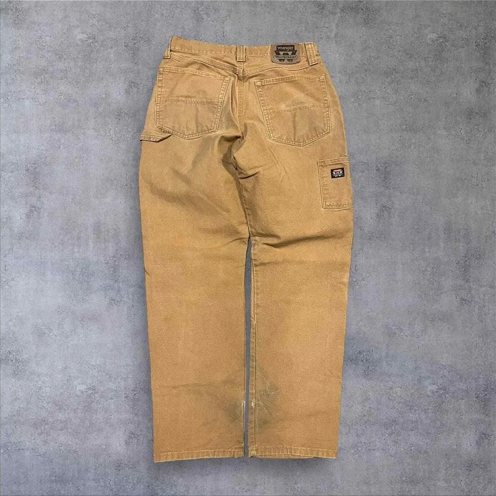 Vintage y2k wrangler workwear utility khakis‎